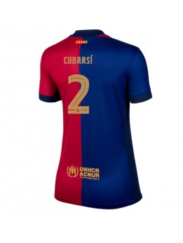 Barcelona Pau Cubarsi #2 Heimtrikot für Frauen 2024-25 Kurzarm